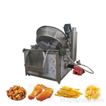 Fryer mesin pemecah cracker udang